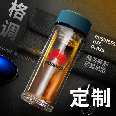 新款雙層水晶玻璃杯